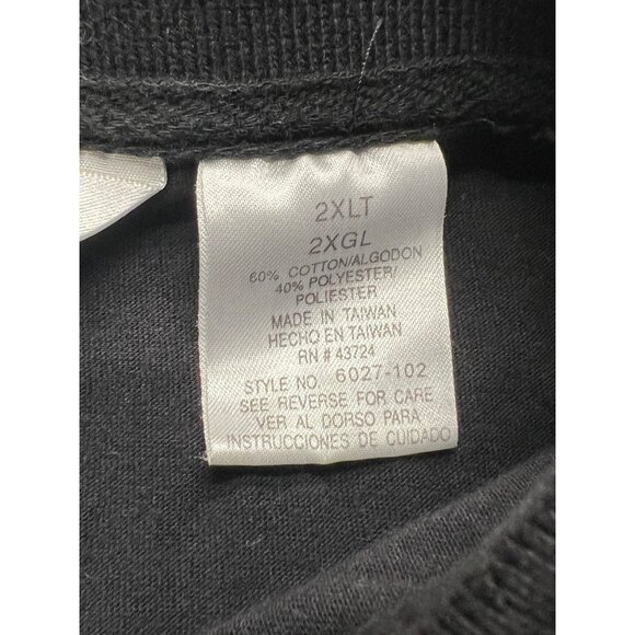 Vintage 90's Classics by Palmland Striped Short Sleeve Men's Polo Shirt 2XLT - Picture 5 of 9